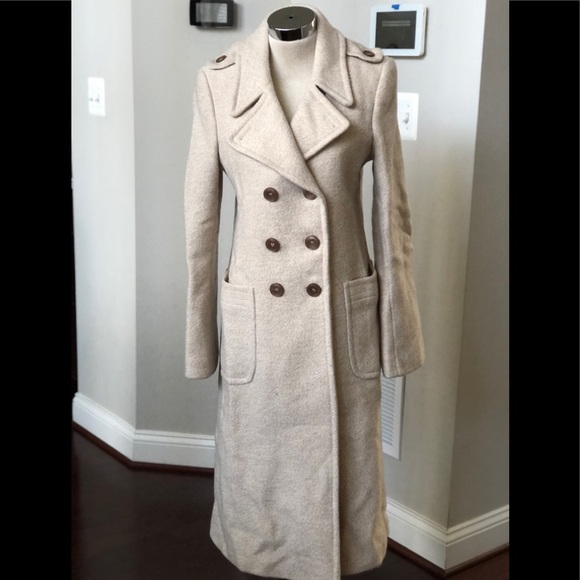 Dkny Jackets & Blazers - DKNY Beige/Oatmeal Coat